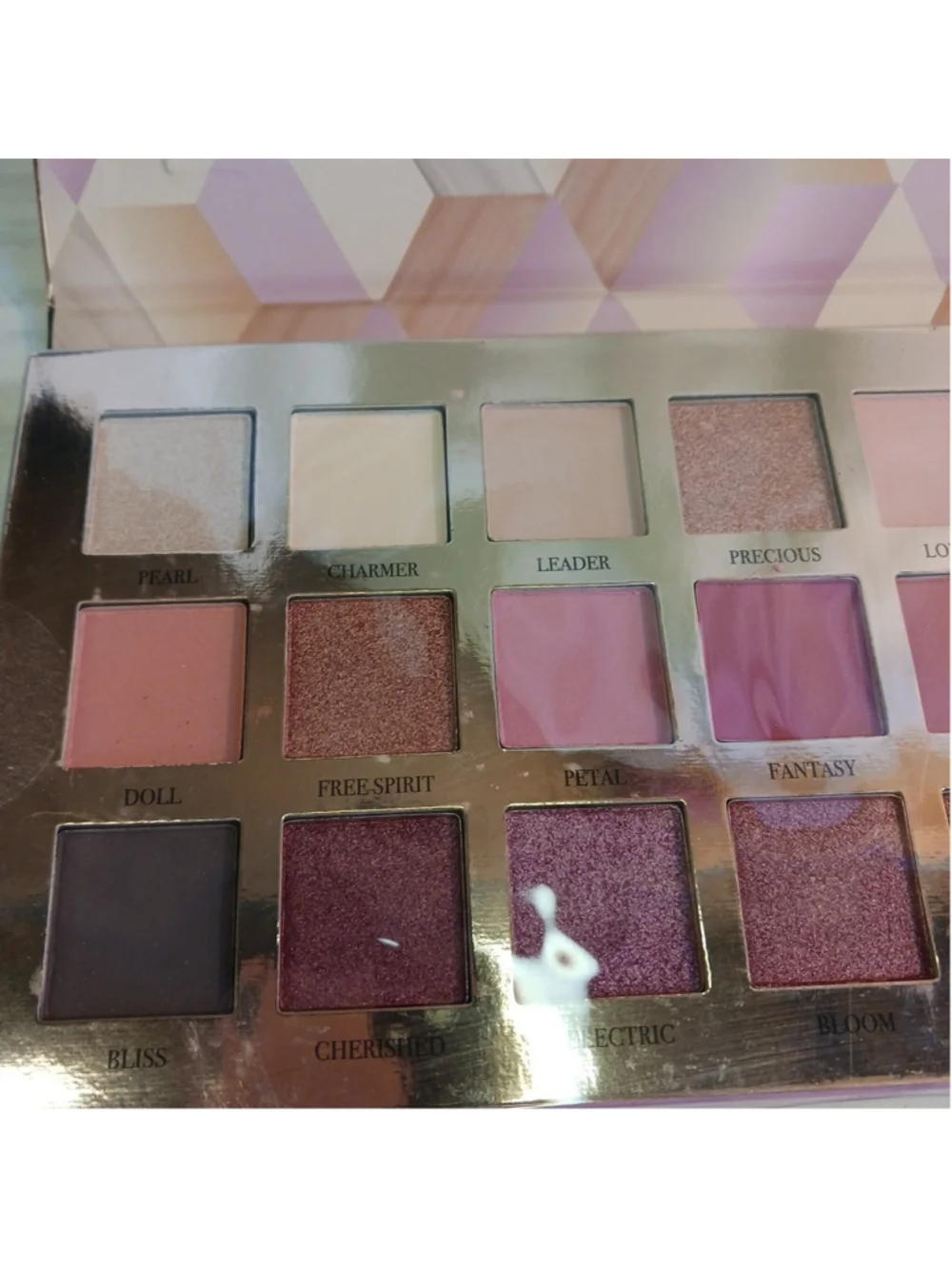 Marie Chaire Paris Eyeshadow Palette Mauve 18 Piece Talc-Free